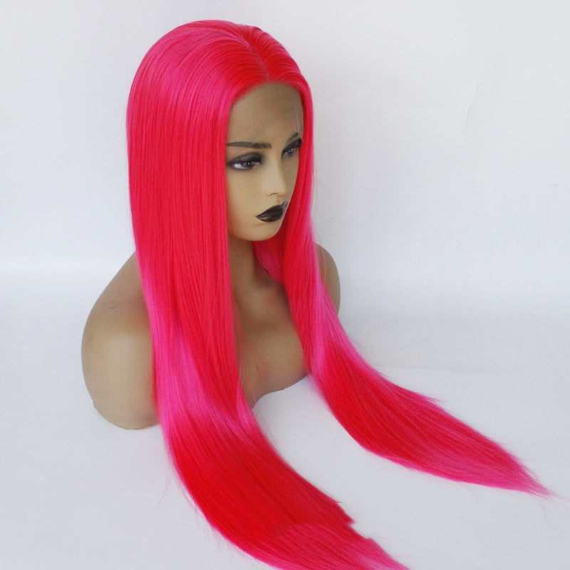 Fashion Fluorescent Medium Long Straight Hair