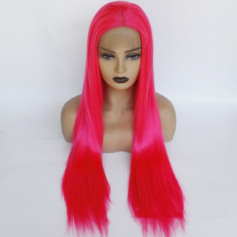 Fashion Fluorescent Medium Long Straight Hair