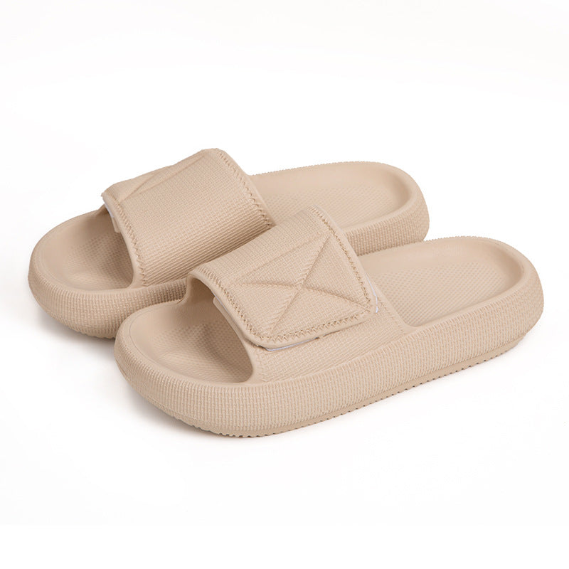 Poop Feeling Velcro Platform Female Summer Couple Bathroom Home