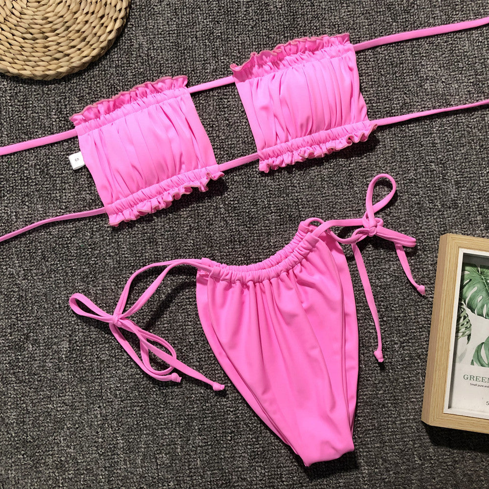 Costa Rica Bandeau Bikini Set