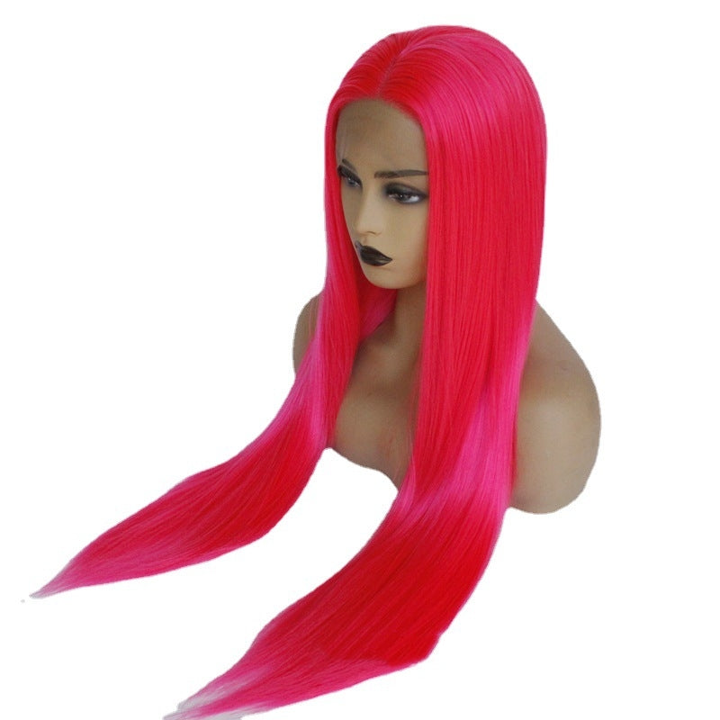 Fashion Fluorescent Medium Long Straight Hair