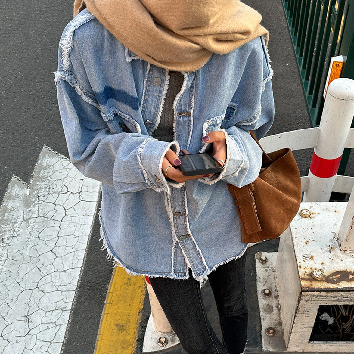 Loose Casual Long Sleeves Coat