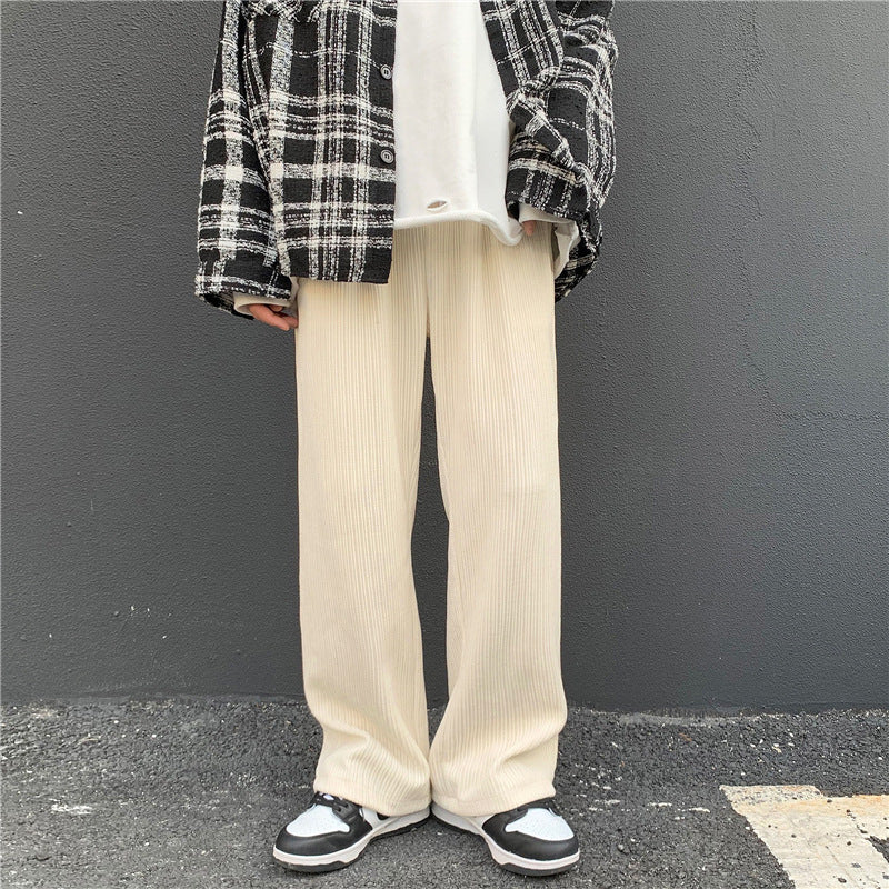 Men's Fashion Casual Loose Corduroy Pants