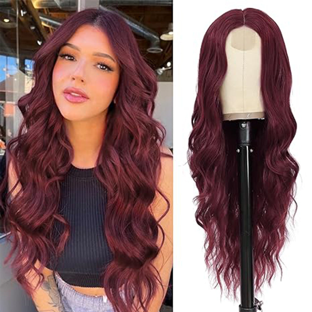 Women's Chemical Fiber Small Lace Headgear Big Wave Long Curly Hair