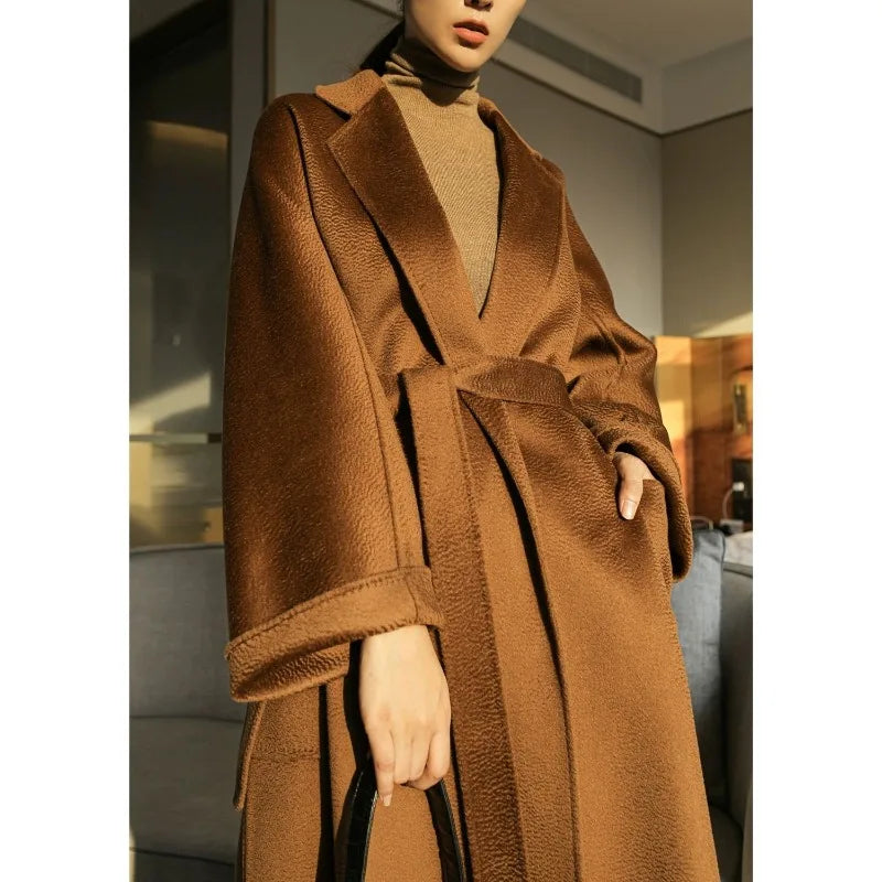 New Reversible Cashmere Coat Women