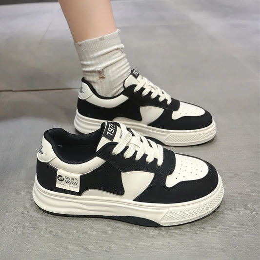 Sports shoes platform women's flat sneakers 