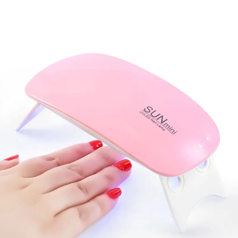 Conjunto de gel poli para unhas, lâmpada led de 6w, kit completo de manicure, extensão rápida, construção de unhas, ponta dos dedos, kit de ferramentas para design de unhas artísticas