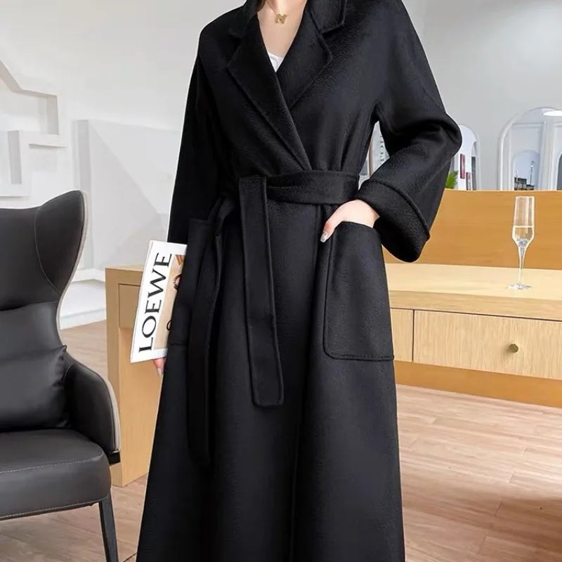 New Reversible Cashmere Coat Women