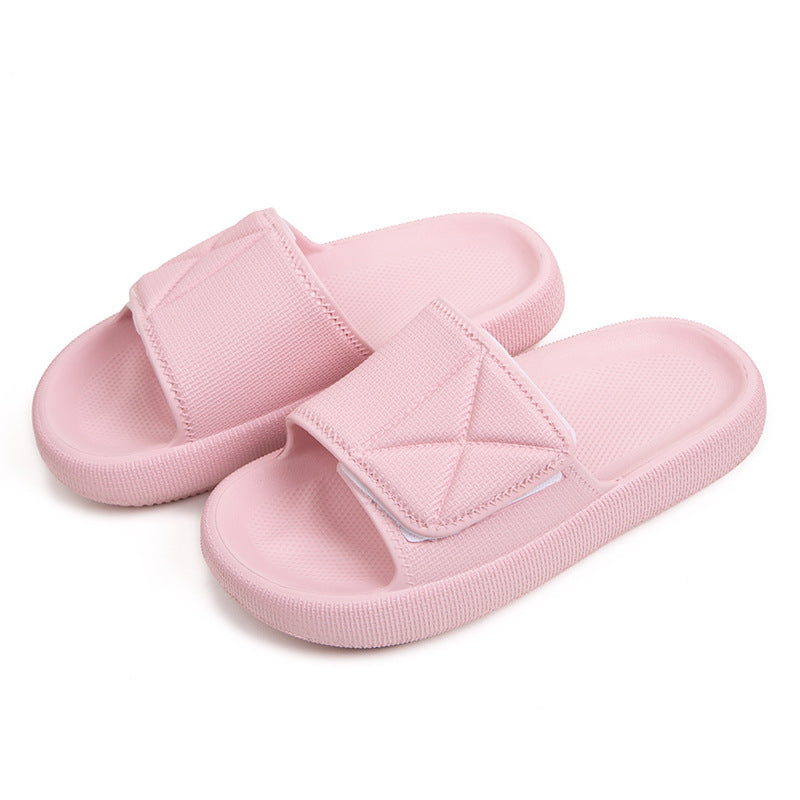 Poop Feeling Velcro Platform Female Summer Couple Bathroom Home