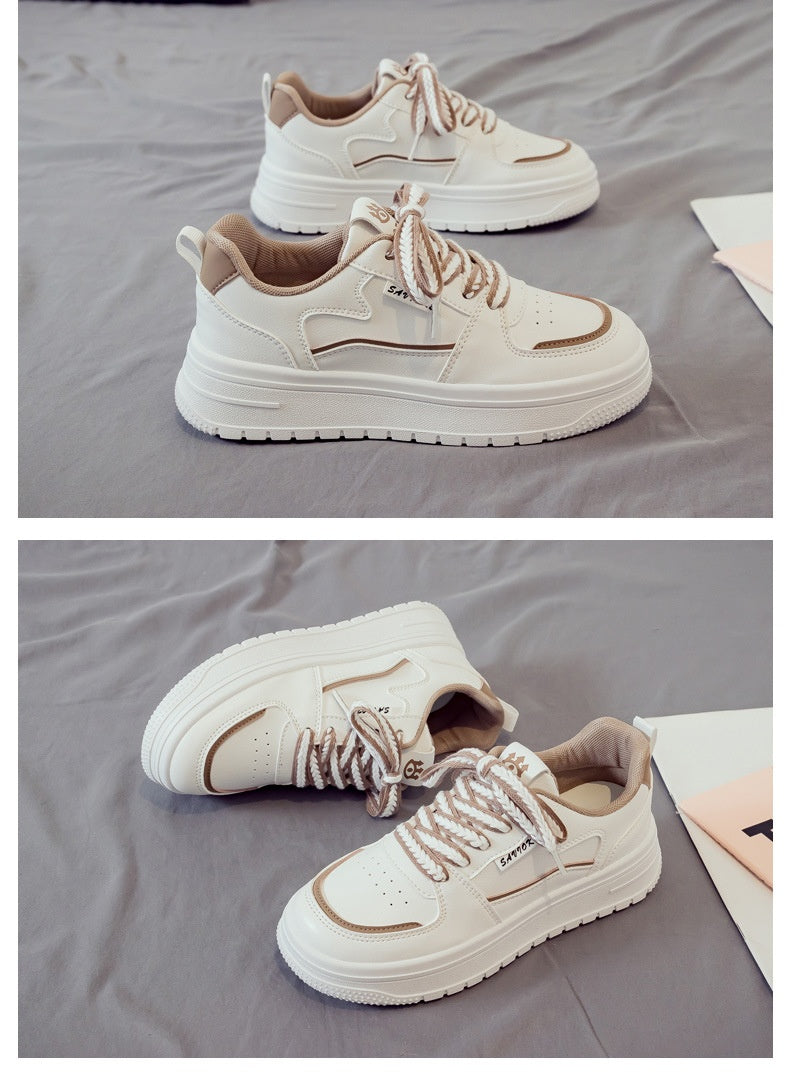 White Shoes Minority All-match Running Leisure Sneakers