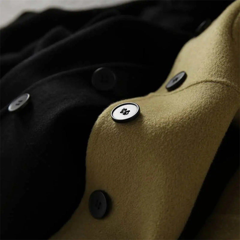 Women's Autumn And Winter Temperament Thick Woolen Coat