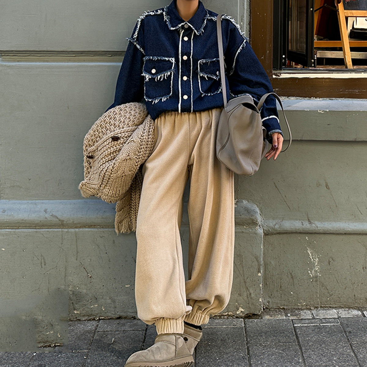 Loose Casual Long Sleeves Coat